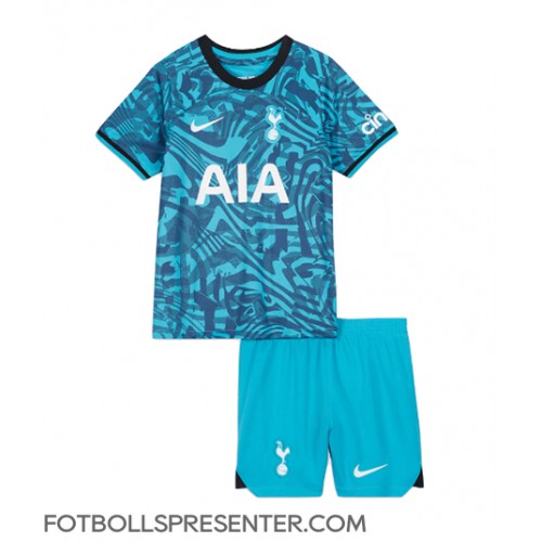 Tottenham Hotspur Tredje tröja Barn 2022-23 Kortärmad (+ korta byxor)